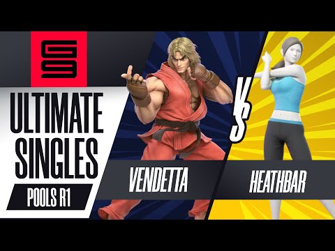 Vendetta (Ken) vs Heathbar (Wii Fit Trainer) - Ultimate Singles Pools Winners QF  - Genesis 9