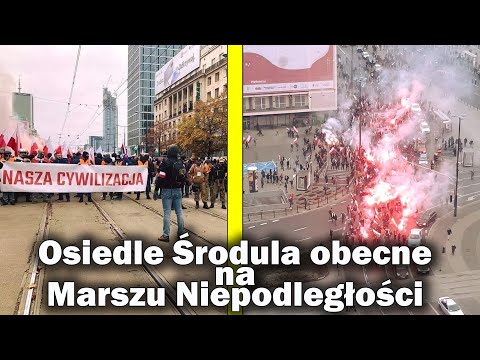Osiedle Środula obecne na Marszu Niepodległości 11.11.2020