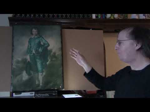 art of the day - The Blue Boy by Thomas Gainsborough,  Henry E. Huntington Art Gallery - video 575