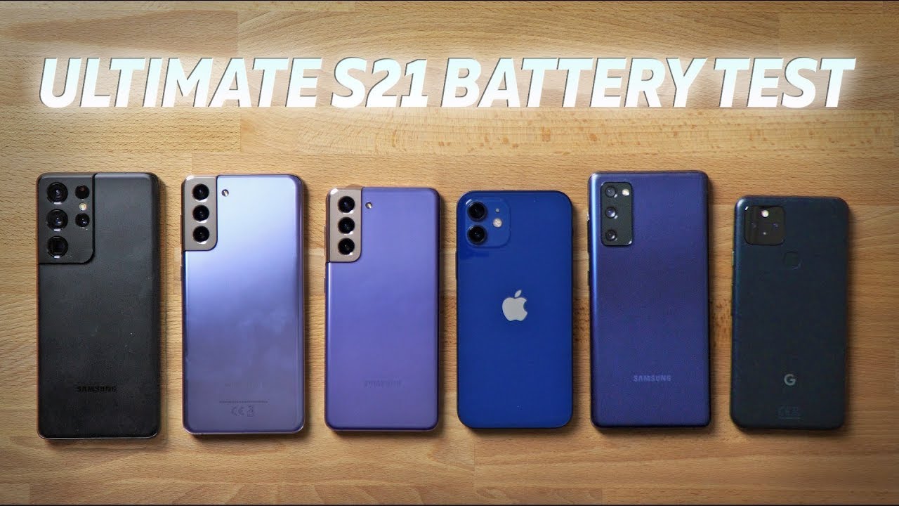 Is S21 Plus Battery as good as S21 Ultra? (S21 Ultra vs Plus vs S21 vs iPhone 12 battery test)