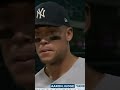 Aaron Judge: "They're some of the best fans in the world."  ⚾️ #shorts