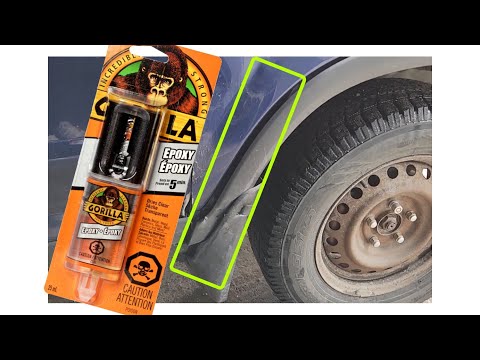 Unbelievable Results: Can Gorilla Epoxy Really Attach Plastic Trim to Cars?