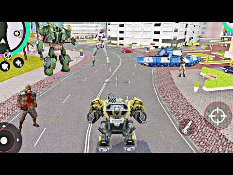 Stone Giant (BD Assault Machine War Tank  Robot) Spider Robot Destroy Building || Smart Gaming 24