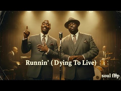 Tupac -  Runnin' (Dying to Live) | 1950's Soul Version