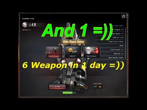 Crossfire NA/UK 2.0: My Lucky day =)) - Won 6 Weapon in 1 day =)))