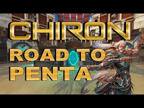 SMITE! Chiron, Ni caballo loco ni nada! Road To Penta #28