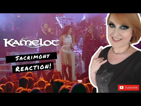 KAMELOT ft. Alissa White-Gluz and Elize Ryd - Sacrimony (Official Live Video) | REACTION