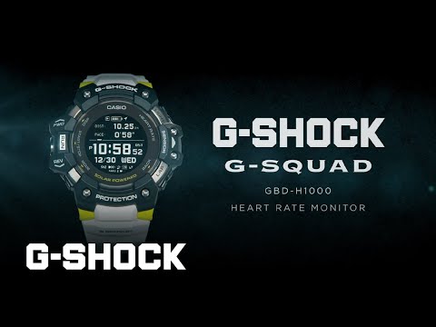Casio G-SQUAD HR GBD-H1000-4ER 