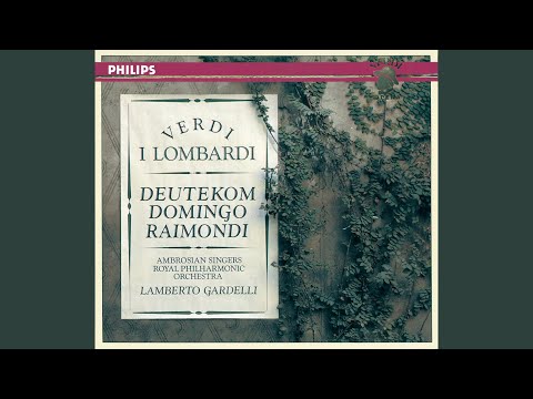 Verdi: I Lombardi / Act 3: Finale. Terzetto: "Qual voluttà"
