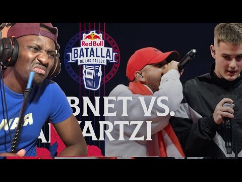 Americano reacciona a las batallas de rap español  | BNET vs YARTZI | Red Bull Internacional 2019
