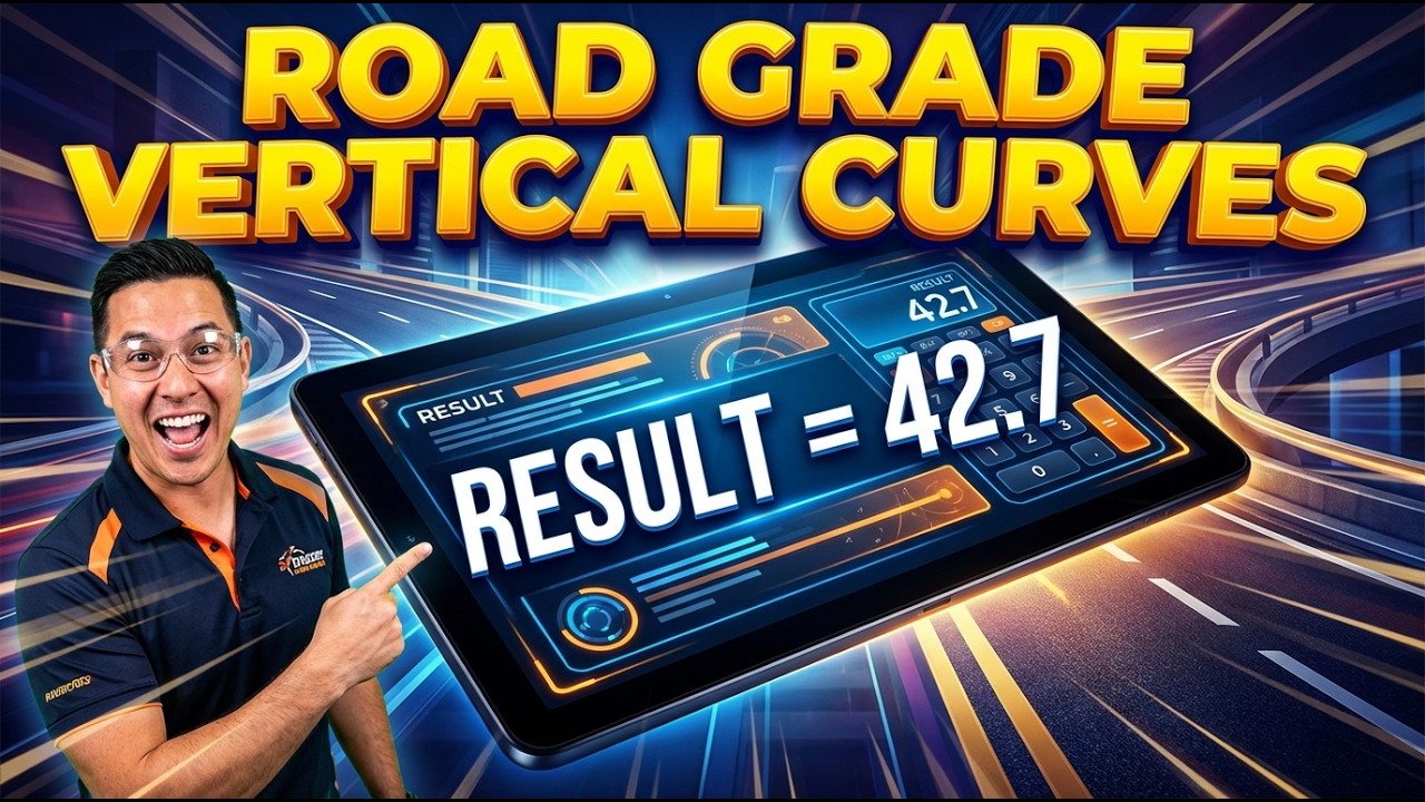 Road Grade Vertical Curves Interactive Calculator