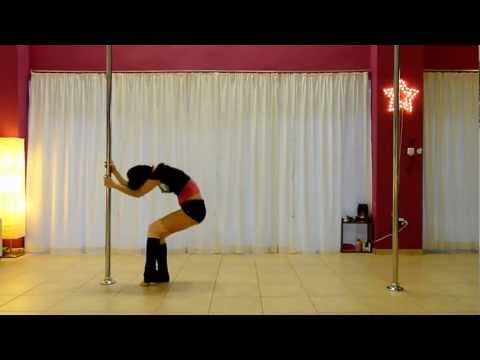 Pole Art Routine 01 - Level 1 (Christina Aguilera - Walk Away)