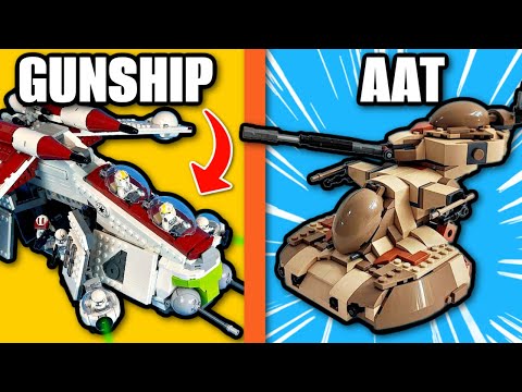 Ich habe die BESTEN LEGO Star Wars Alternate-Builds getestet