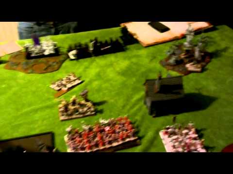 vampire counts vs new 8th edition daemons of chaos 2400 points scgt comp