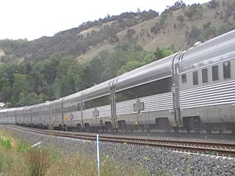 NR85 leads the Southern Spirit.mpg