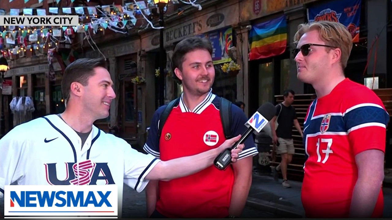 WATCH: Visiting World Cup fans love America, generating GDP | Wake Up America Weekend