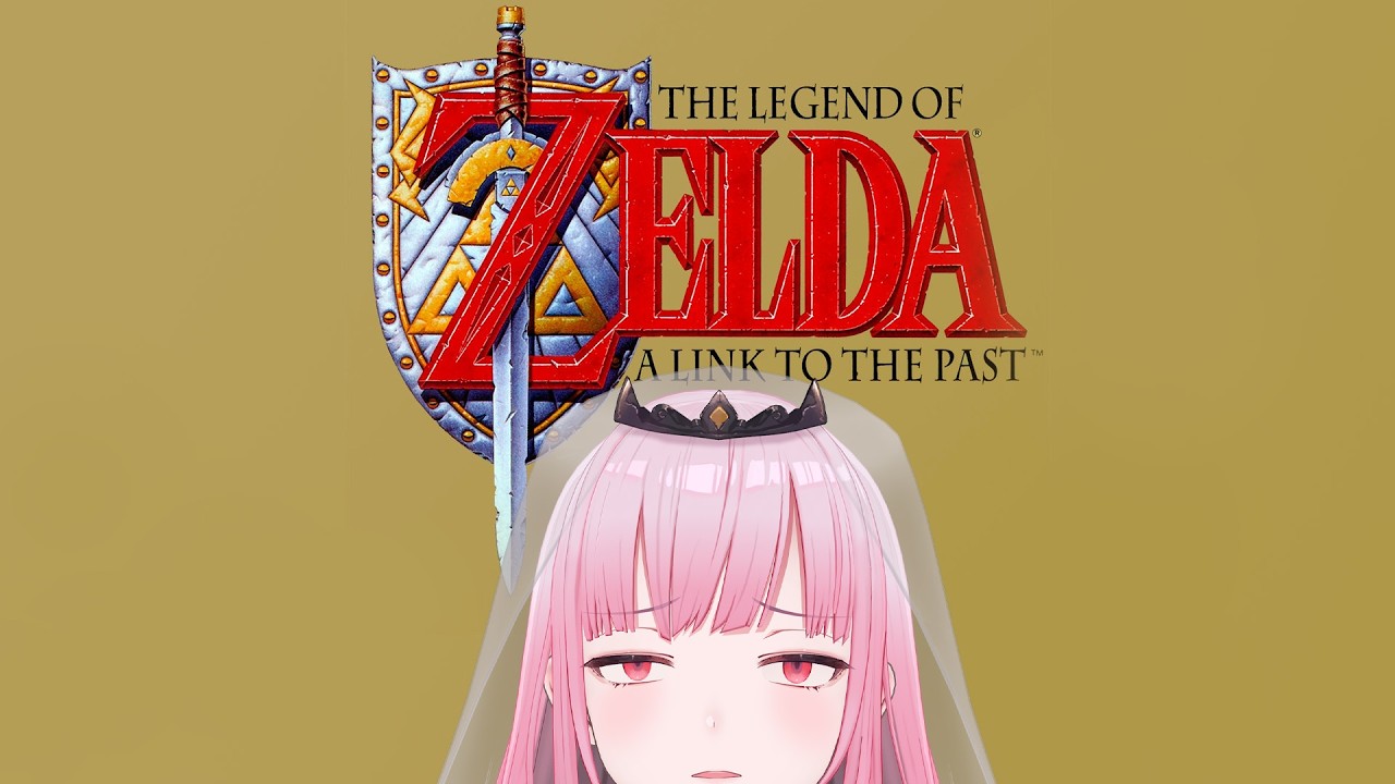 【ZELDA: A LINK TO THE PAST】first ever zelda literally in my life #calliolive