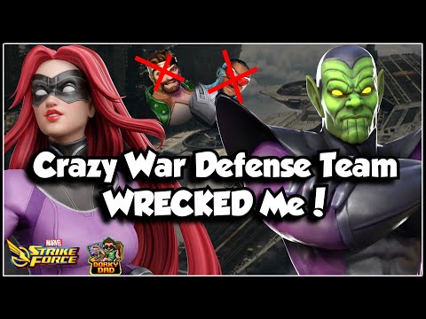 This Defensive War Team Was So Good I Made My Entire Alliance Equip It! | Marvel Strike Force