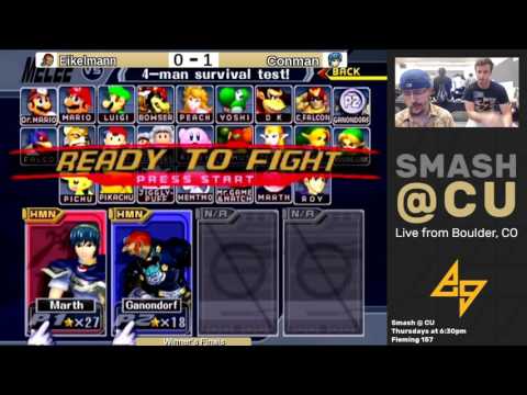 Smash @ CU #1: Eikelmann vs. Conman (WF)