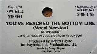 carole williams - you' ve reached the bottom line (12'' version)