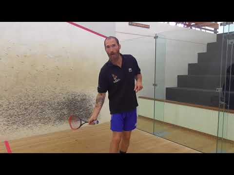 Squash - Tips on getting the ball out of the back corners