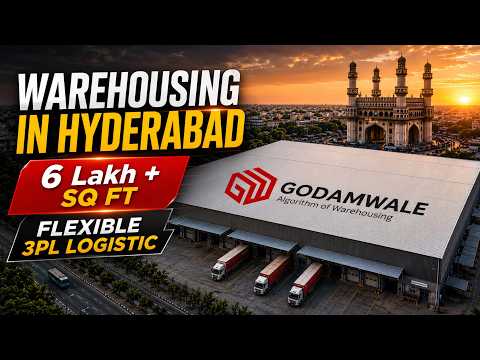 Warehouse in Hyderabad | 3PL Warehousing & Fulfillment Services | Godamwale #warehouse #hyderabad