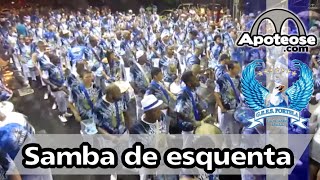 Portela - Exaltação - Bateria - Ensaio técnico 2015