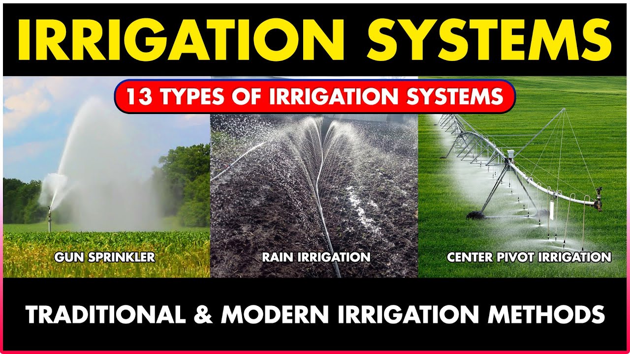How many types of irrigation systems are there in India? Tipseri