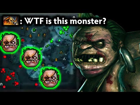 WTF is this monster? All Lanes got Destroyed | Genius Pudge