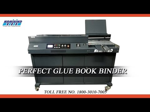Glue perfect binding machine
