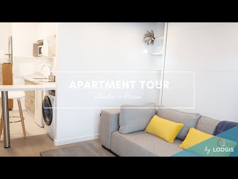 Apartment Tour // Furnished  23.5m2 in Paris – Ref : 11320890