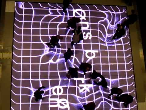 Interactive Digital Floor 02 / Berlin Hauptbahnhof, Germany