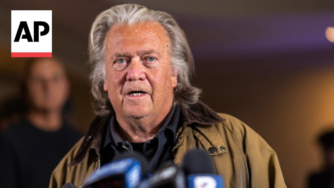 Steve Bannon says he feels 'empowered' after serving 4 months in prison