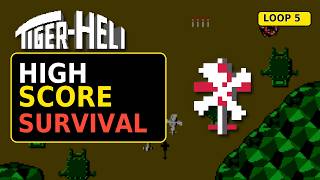 Tiger-Heli (NES, 1987) – 4 Loops Completed High Score Survival Session (Single Player) 🚁💥💣