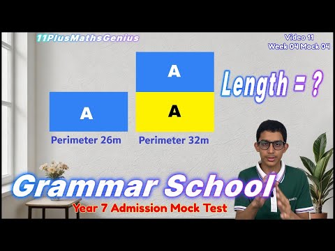 11 W4 Mock test 11 plus maths practice papers. Grammar School, Year 7 Admission Test, SATs
