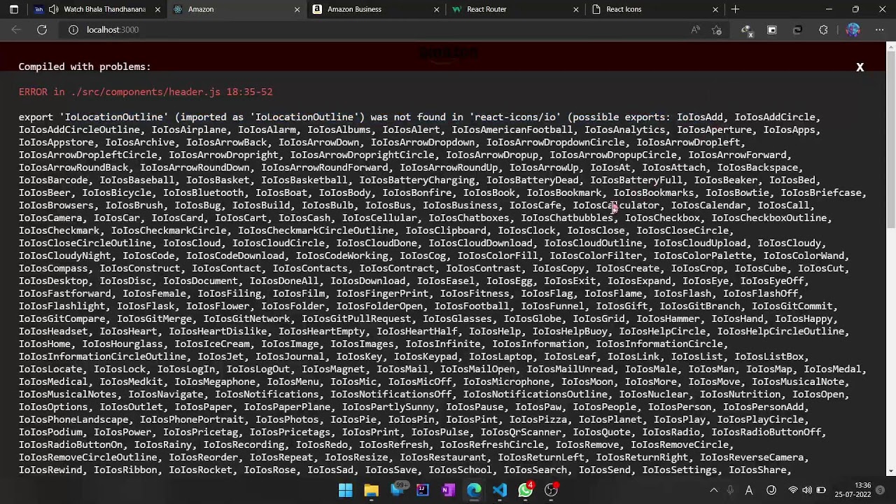 Coding Session | Amazon Clone with React JS Part-1