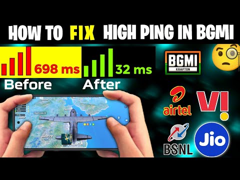How to fix ping in bgmi |😱 Bgmi high ping problem |Ping Kaise Theek kare