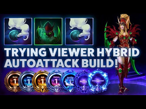 Valeera Smokescreen - TRYING VIEWER HYBRID AUTOATTACK BUILD! - Bronze 2 Grandmaster S3 2022