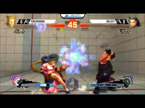 EVO 2015 YOMI Deiminion (Guile) x MD Luffy (Rose)