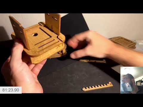 Aaron Solves a puzzle LIVE