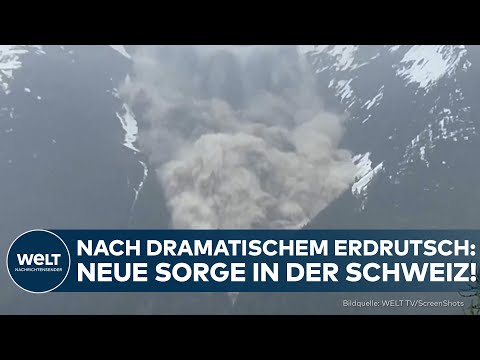 SCHWEIZ: Dorf Brienz wegen drohendem Bergsturz gesperrt!