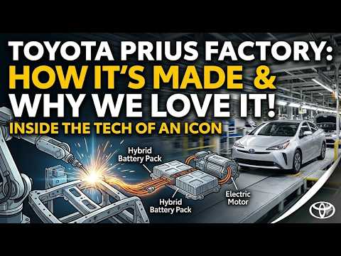 Thumbnail for Inside The Toyota Prius Factory: How It's Made & Why We Love It! by Toyota Prius