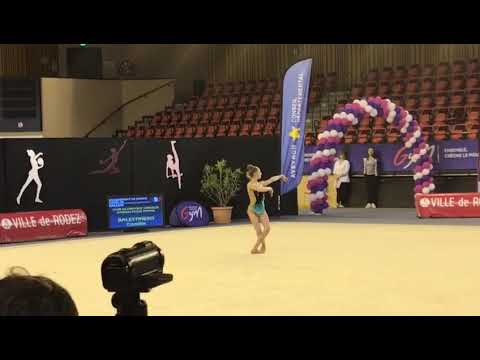 Elsa Somville championnat de France Élite Espoir 2018 main libre