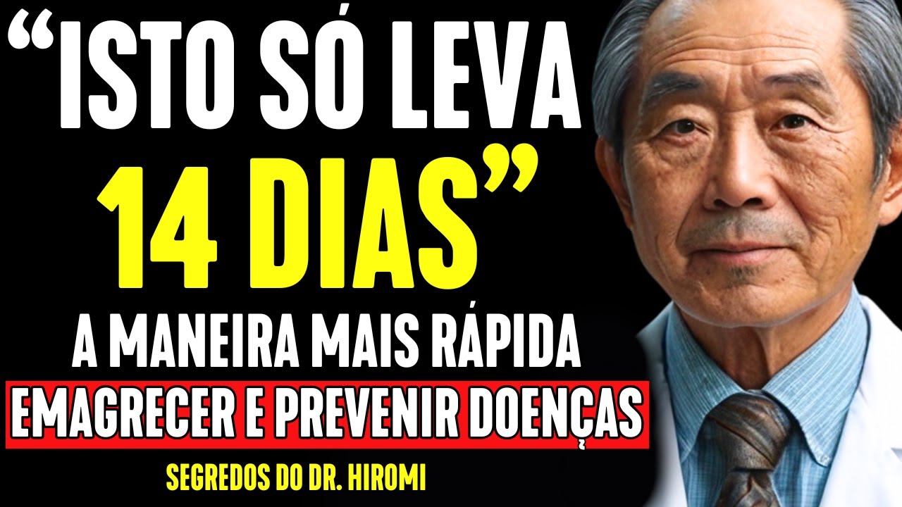 #1 Jejum Médico: A maneira MAIS RÁPIDA de perder peso e prevenir doenças (Dr. Hiromi)