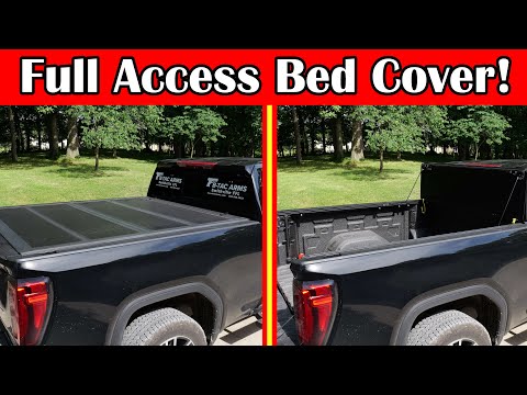 Best Folding Bed Cover? Leer HF650M Bed Cover Review and Install on GMC LZ0 Diesel