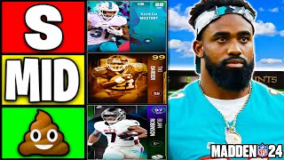 Ranking THE BEST RUNNING BACKS In Madden 24 Ultimate Team