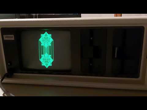 Compaq Portable demo program