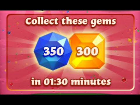 Diamond Digger Saga Treasure Mine (350 blue 300 yellow, 1.30mins)
