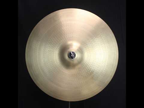 Vintage Zildjian 20" 1970's Thin Stamp A Ride - 2186g (video demo) image 5