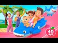 Baby Shark Aquapark Adventure MORE Lalafun Nursery Rhymes Kids Songs